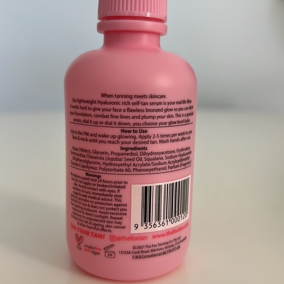 THE FOX TAN Gradual Self-Tan Face Serum - Picture 2 of 3